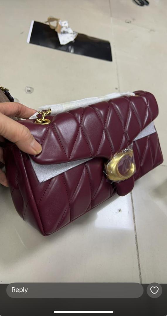 Coach leather bag. Beautiful! Classy! Elegant